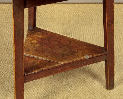 PINE ELM CRICKET TABLE C1820 - ADDITIONAL PHOTO 7