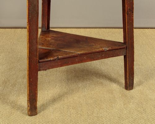 PINE ELM CRICKET TABLE C1820 - ADDITIONAL PHOTO 8