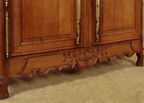 FRENCH OAK DRESSER BASE C1790 - ADDITIONAL PHOTO 13