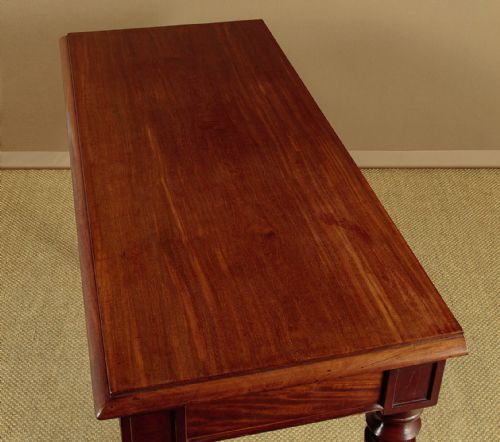 MAHOGANY CONSOLE TABLE C1840 - ADDITIONAL PHOTO 3