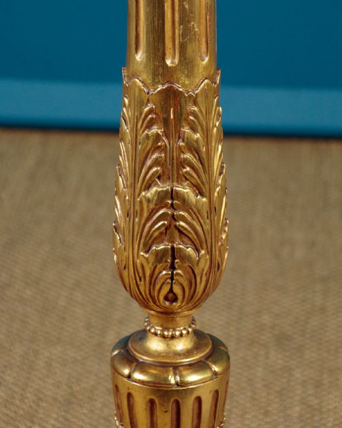 GILTWOOD STANDARD LAMP C1930 - ADDITIONAL PHOTO 3