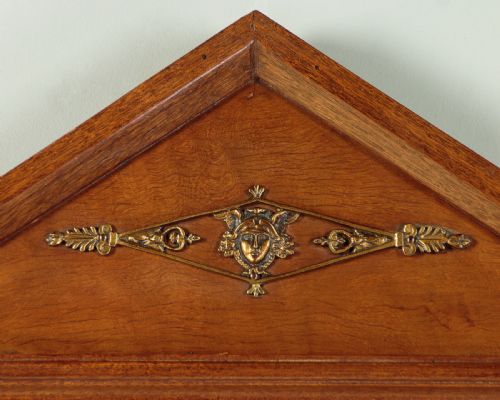 FRENCH EMPIRE STYLE WALL MIRROR C1890 - ADDITIONAL PHOTO 4