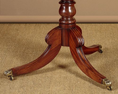 PAIR OF MAHOGANY SIDE TABLES C1820 - ADDITIONAL PHOTO 4