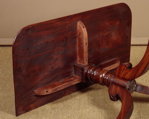 PAIR OF MAHOGANY SIDE TABLES C1820 - ADDITIONAL PHOTO 8