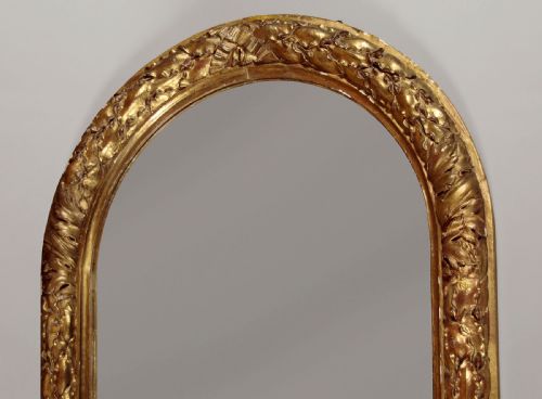 TALL GILT FRAME MIRROR C1880 - ADDITIONAL PHOTO 3
