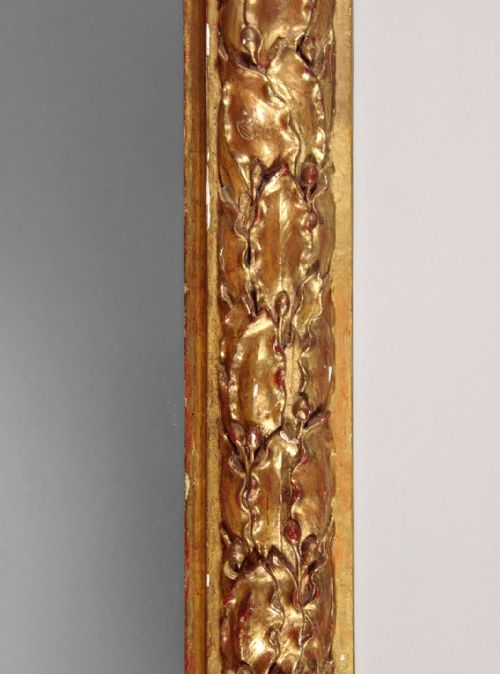TALL GILT FRAME MIRROR C1880 - ADDITIONAL PHOTO 5