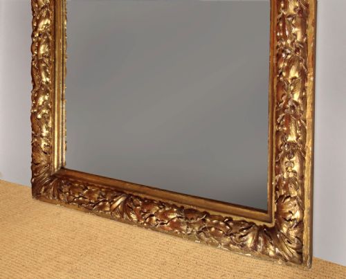 TALL GILT FRAME MIRROR C1880 - ADDITIONAL PHOTO 7