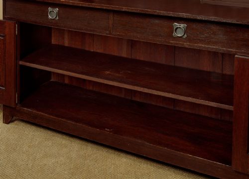 ARTS CRAFTS SIDEBOARD BY LIBERTY CO C1907 - ADDITIONAL PHOTO 14