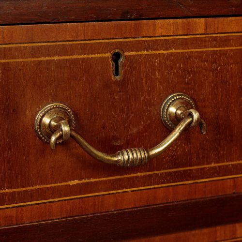 INLAID MAHOGANY DAVENPORT WRITING DESK C1905 - ADDITIONAL PHOTO 9