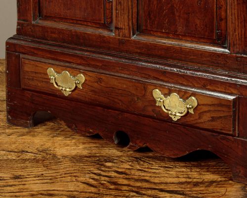 WELSH OAK COFFER BACH C1770 - ADDITIONAL PHOTO 9