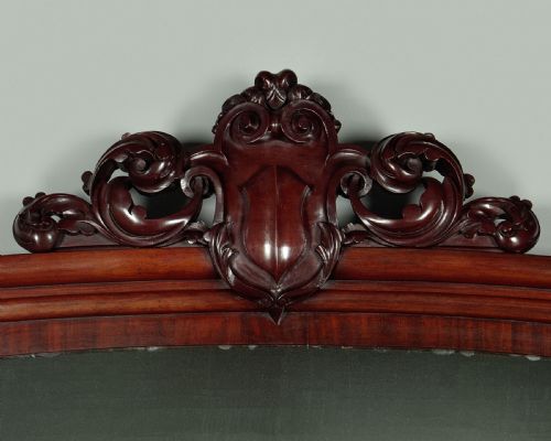 VERY LARGE MAHOGANY PEDESTAL SIDEBOARD C1870 - ADDITIONAL PHOTO 4