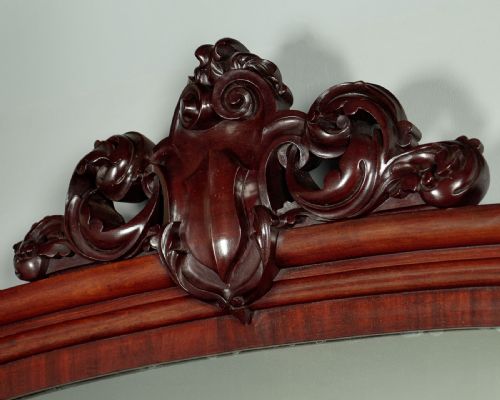 VERY LARGE MAHOGANY PEDESTAL SIDEBOARD C1870 - ADDITIONAL PHOTO 5