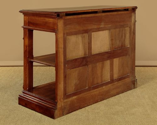 GOTHIC REVIVAL CARVED WALNUT BUFFET C1880 - ADDITIONAL PHOTO 13