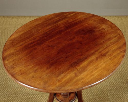 MAHOGANY PEDESTAL TABLE C1830 - ADDITIONAL PHOTO 3