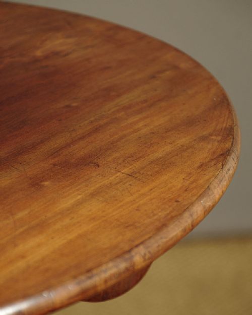MAHOGANY PEDESTAL TABLE C1830 - ADDITIONAL PHOTO 4
