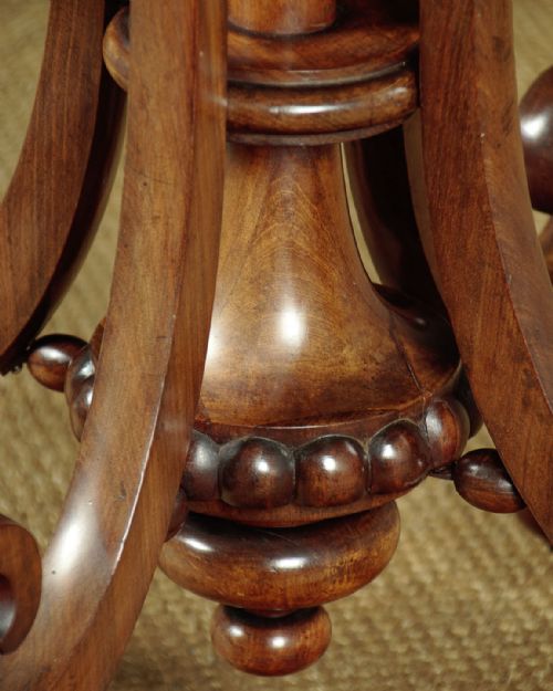 MAHOGANY PEDESTAL TABLE C1830 - ADDITIONAL PHOTO 7
