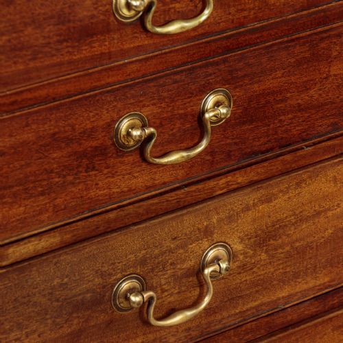 EARLY 19THC MAHOGANY SECRETAIRE BUREAU CHEST OF DRAWERS C1820 - ADDITIONAL PHOTO 10