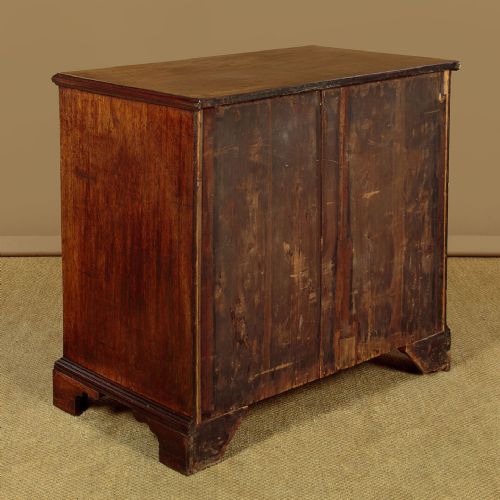 EARLY 19THC MAHOGANY SECRETAIRE BUREAU CHEST OF DRAWERS C1820 - ADDITIONAL PHOTO 13