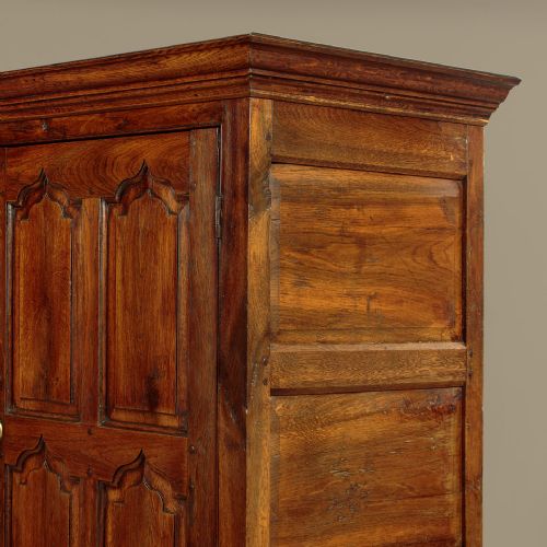 18THC OAK TACK CUPBOARD C1760 - ADDITIONAL PHOTO 5