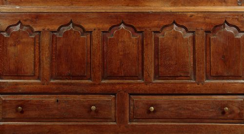 18THC OAK TACK CUPBOARD C1760 - ADDITIONAL PHOTO 11