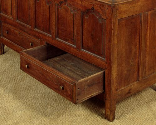 18THC OAK TACK CUPBOARD C1760 - ADDITIONAL PHOTO 12