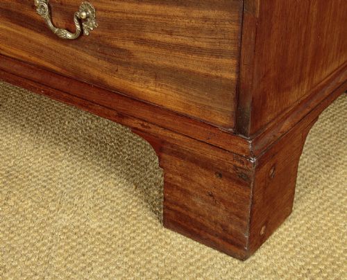 GEORGE III MAHOGANY LINEN PRESS C1800 - ADDITIONAL PHOTO 12