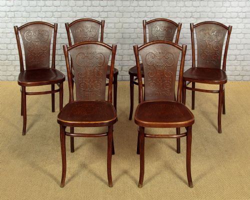 PAIR OF BENTWOOD ARMCHAIRS BY THONET C1900 - ADDITIONAL PHOTO 10