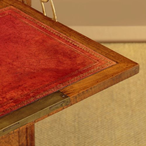 BURR WALNUT SECRETAIRE ABATTANT C1840 - ADDITIONAL PHOTO 7