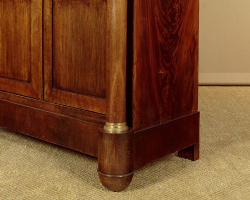 FRENCH EMPIRE STYLE BOOKCASE C1890 - ADDITIONAL PHOTO 9