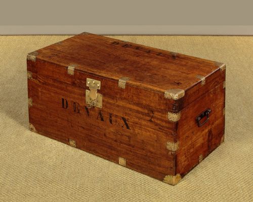 FRENCH CAMPAIGN CHEST C1890 - ADDITIONAL PHOTO 1