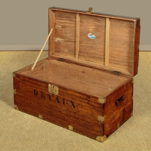 FRENCH CAMPAIGN CHEST C1890 - ADDITIONAL PHOTO 3