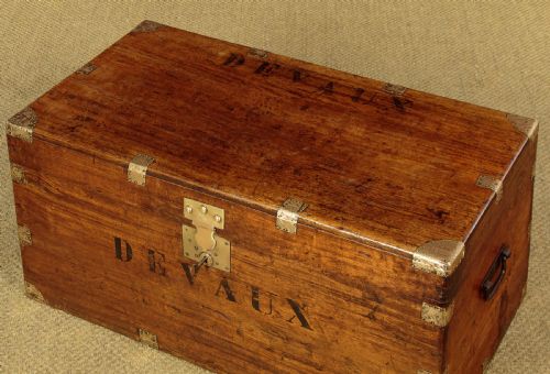 FRENCH CAMPAIGN CHEST C1890 - ADDITIONAL PHOTO 4