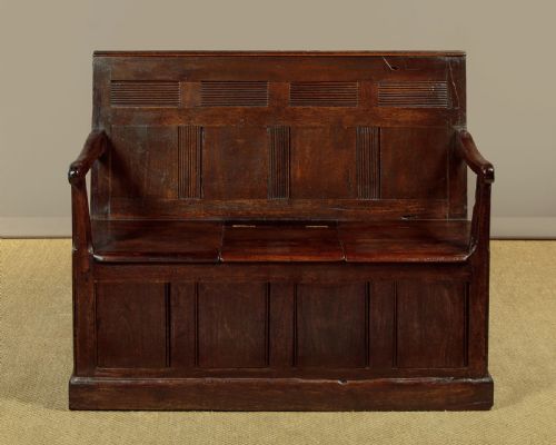 SMALL WELSH BOX SETTLE C1800 - ADDITIONAL PHOTO 1