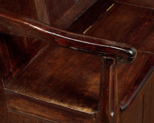 SMALL WELSH BOX SETTLE C1800 - ADDITIONAL PHOTO 5