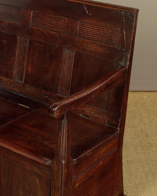 SMALL WELSH BOX SETTLE C1800 - ADDITIONAL PHOTO 10