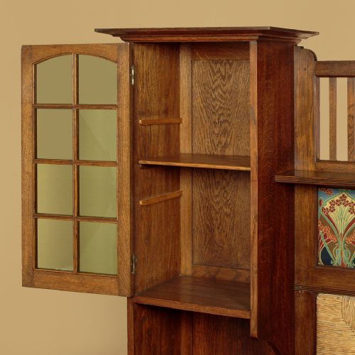 ARTS CRAFTS HALL SEAT C1910 - ADDITIONAL PHOTO 5