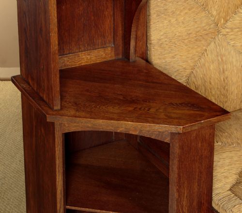ARTS CRAFTS HALL SEAT C1910 - ADDITIONAL PHOTO 11