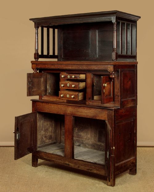 SMALL WELSH OAK CWPWRDD TRIDARN C1760 - ADDITIONAL PHOTO 3