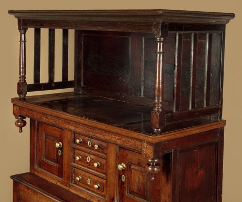 SMALL WELSH OAK CWPWRDD TRIDARN C1760 - ADDITIONAL PHOTO 4