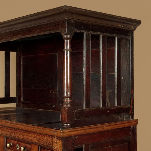 SMALL WELSH OAK CWPWRDD TRIDARN C1760 - ADDITIONAL PHOTO 5