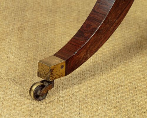 REGENCY ROSEWOOD WRITING TABLE C1820 - ADDITIONAL PHOTO 7