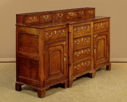WELSH DRESSER BASE WITH SPICE DRAWERS C1800 - ADDITIONAL PHOTO 2
