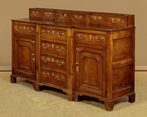WELSH DRESSER BASE WITH SPICE DRAWERS C1800 - ADDITIONAL PHOTO 3