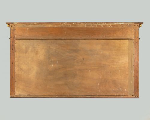 LARGE GILDED OVERMANTLE MIRROR C1905 - ADDITIONAL PHOTO 8