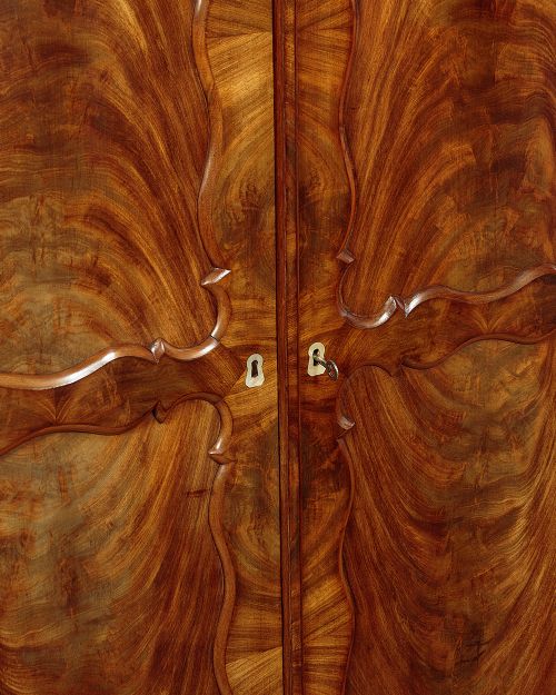 SMALL MAHOGANY WARDROBE C1820 - ADDITIONAL PHOTO 6