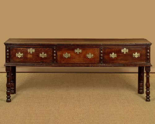 18th.c. Oak Dresser Base C.1740
