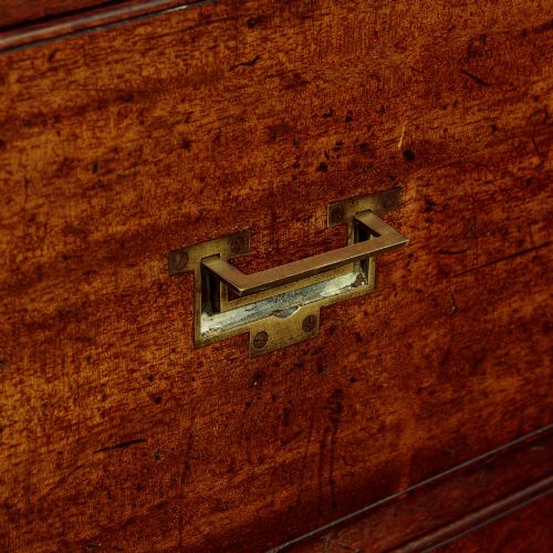 CAMPAIGN CHEST OF DRAWERS C1850 - ADDITIONAL PHOTO 9