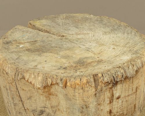 FRENCH PROVINCIAL ELM KITCHEN CHOPPING BLOCK C1890 - ADDITIONAL PHOTO 7