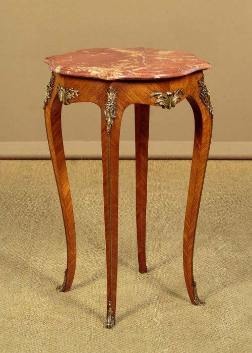 LOUIS XV STYLE WINE TABLE BY LMARTIN OF PARIS C1920