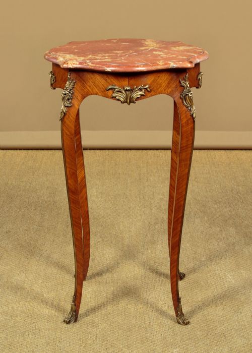 LOUIS XV STYLE WINE TABLE BY LMARTIN OF PARIS C1920 - ADDITIONAL PHOTO 3